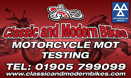 motorcycle mot testing droitwich